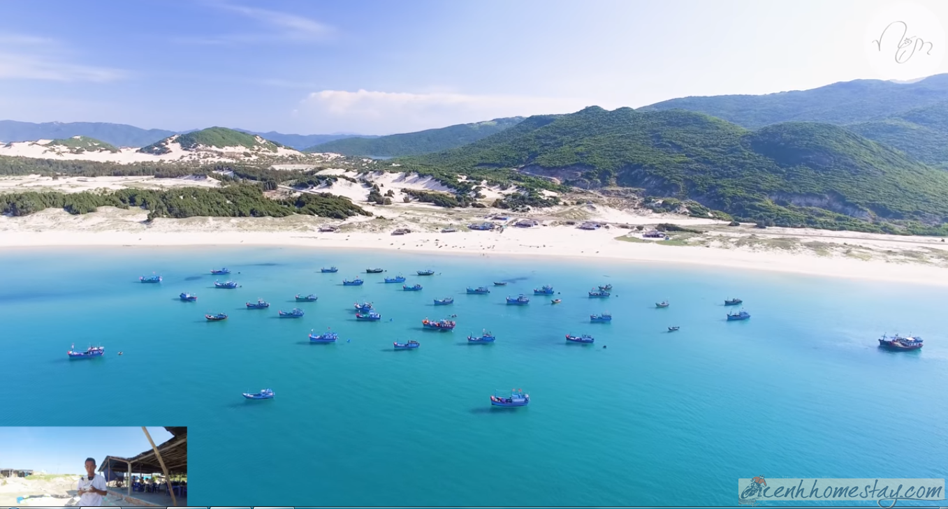 Video Flycam bãi biển Hòn Ngang tuyệt đẹp ở Khánh Hòa