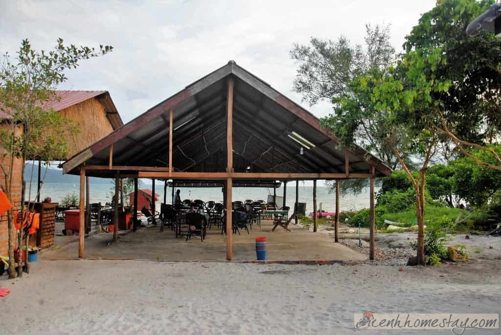 10 + Điểm lưu trú Hostel, khách sạn, resort, homestay đảo Koh Rong, Campuchia