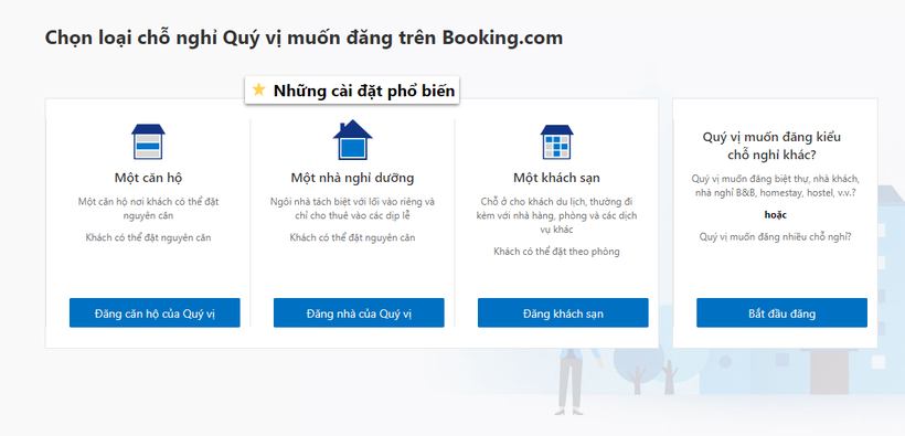 Hướng dẫn đăng ký bán phòng trên Booking.com hiệu quả, dễ thực hiện