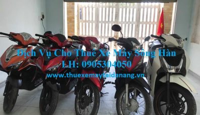 Địa chỉ cho thuê xe máy Đà Nẵng quận Hải Châu giá rẻ nhất