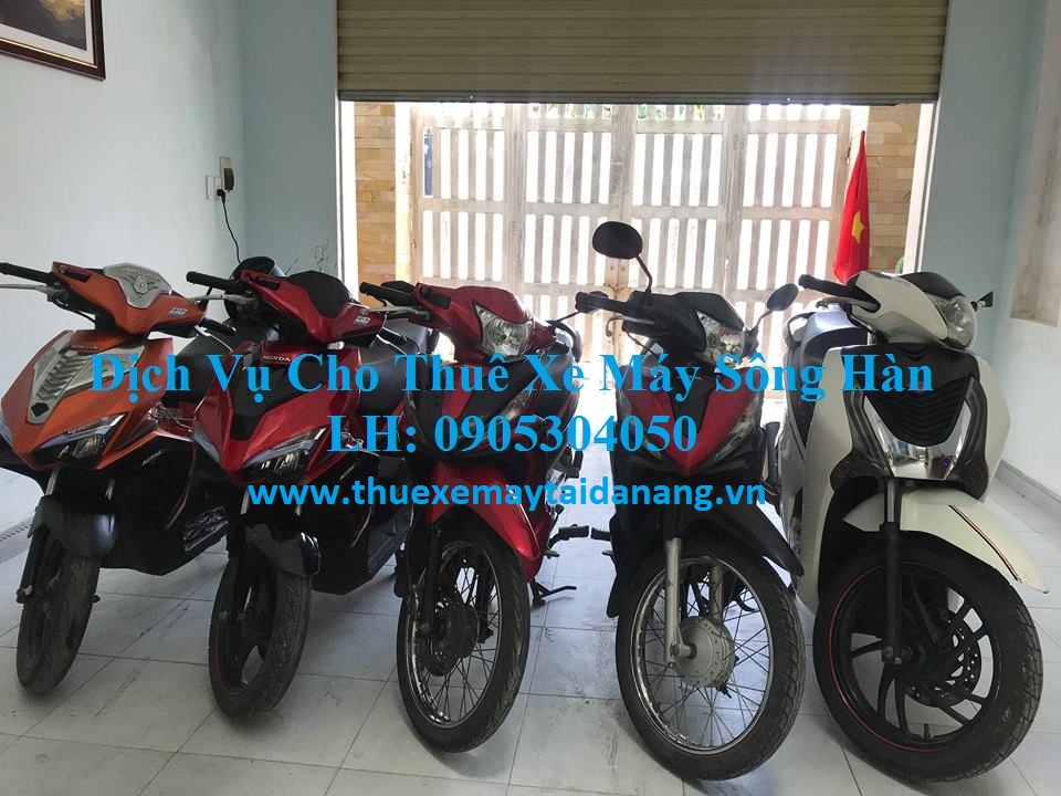Địa chỉ cho thuê xe máy Đà Nẵng quận Hải Châu giá rẻ nhất