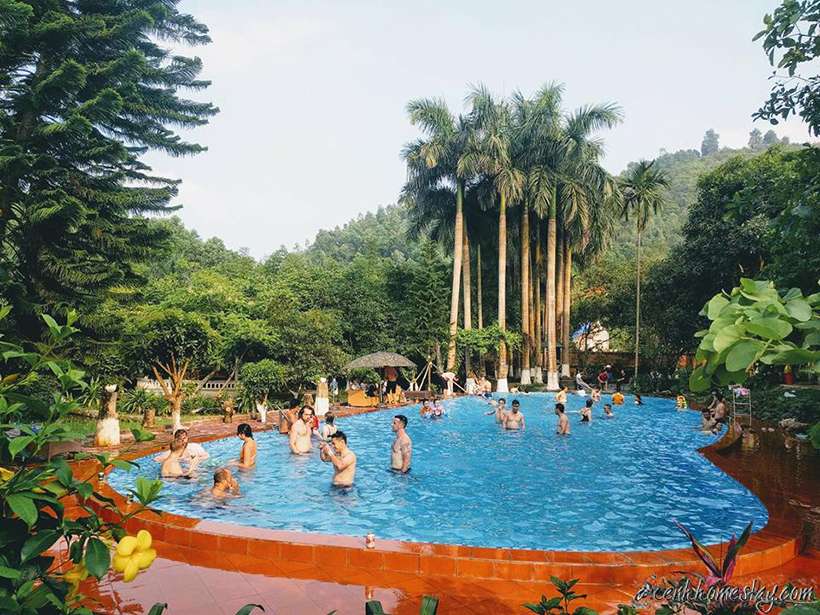 10 Homestay ngoại thành Hà Nội có bể bơi, hồ bơi cho bạn quẩy cuối tuần