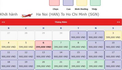 Mẹo săn vé máy bay Vietnam Airlines, Vietjet Air, Jetstar Pacific, Bamboo Airlines giá rẻ nhất trong tháng