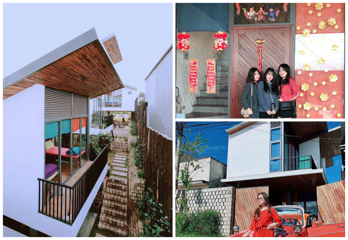 Nhà Nhím - homestay mái dốc, tuyệt tác về kiến trúc cho bạn đổi gió ở Đà Lạt