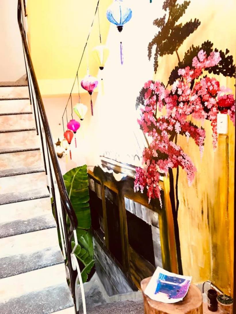 Mang Yang homestay & Caffe có không gian “vàng tươi” gây thu hút Đà Nẵng