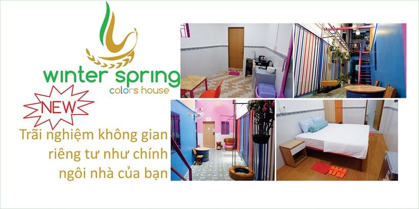 Winter Spring Colors house, căn nhà đa sắc màu rực rỡ ở Cần Thơ