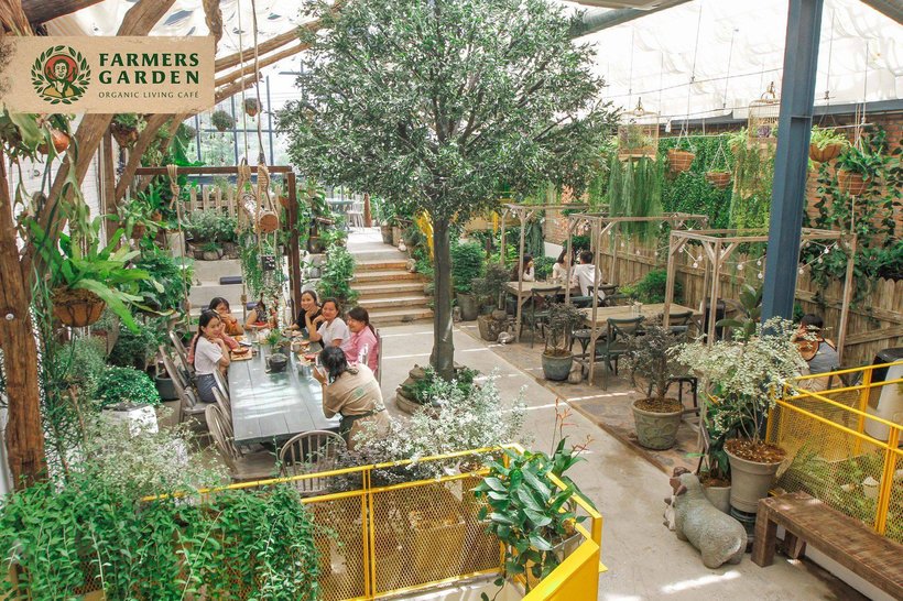 Farmers' Garden: Không gian café hẹn hò tình tứ cho couple ở Sài Gòn