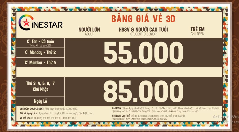 Cinestar Nguyễn Trãi: Review chi tiết, giá vé, lịch chiếu phim rạp mới nhất