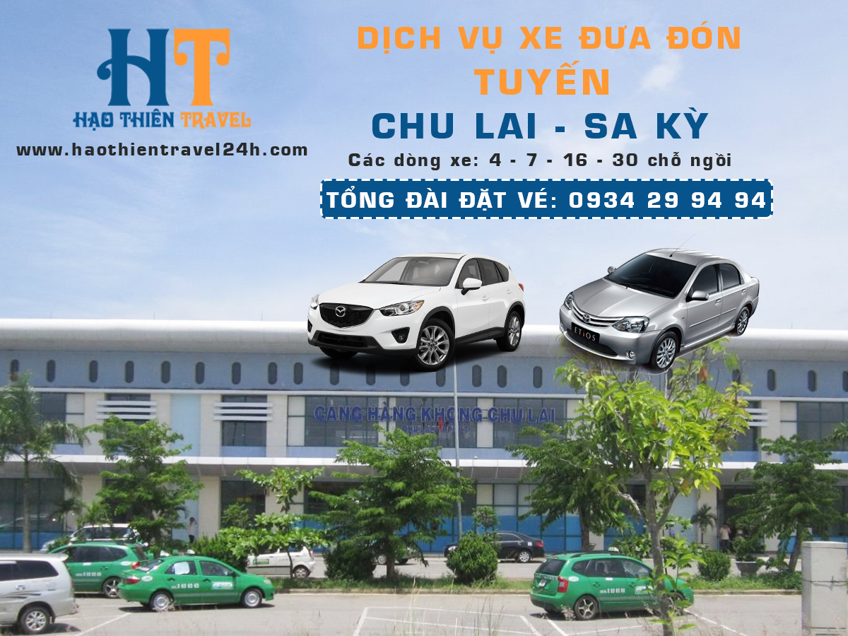 Top 5 dịch vụ xe đưa đón sân bay Chu Lai về Tam Kỳ Quảng Nam