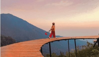 Cầu Mây Homestay Tam Đảo: Con đường tre dẫn lối về miền hương thảo