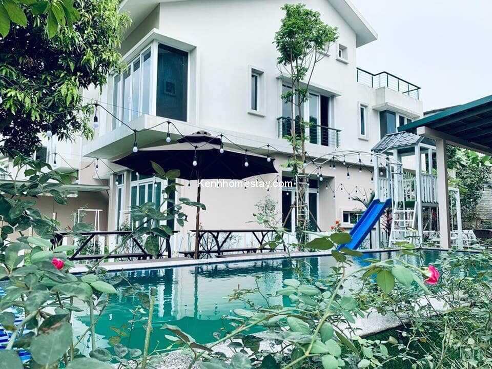 Top 10 homestay biệt thự villa Thạch Thất giá rẻ view đẹp có hồ bơi