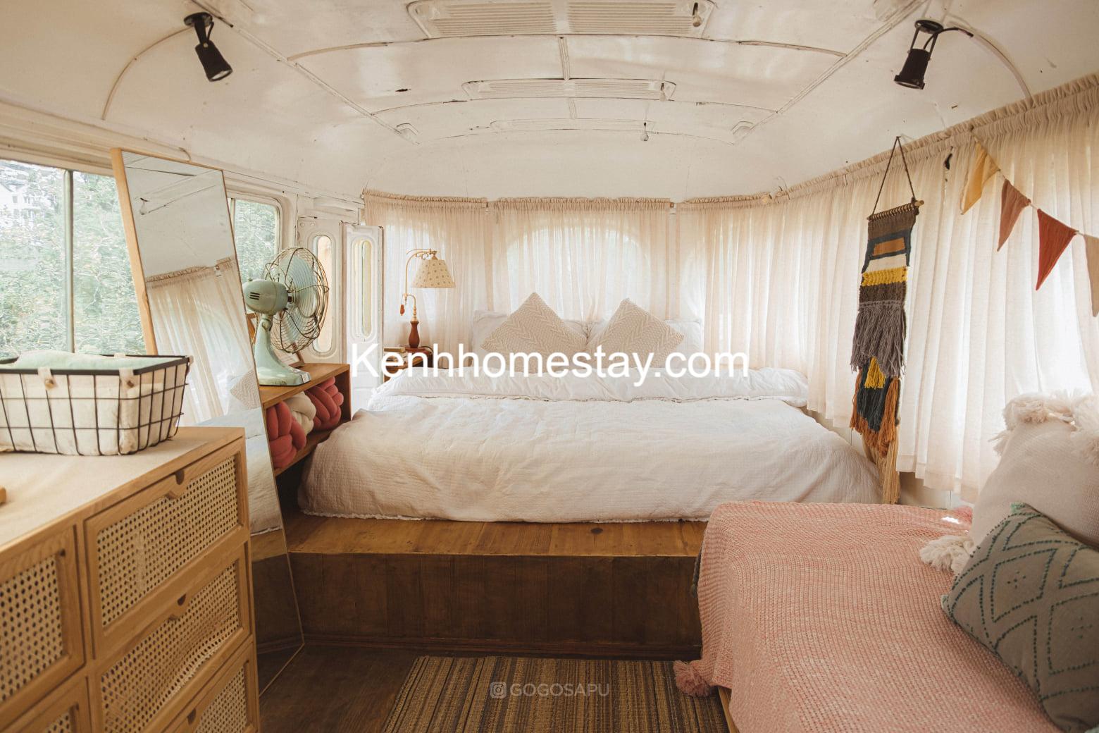 The Camp-Inn: Homestay xe buýt cực xinh đầy mộng mơ giữa lòng Đà Lạt