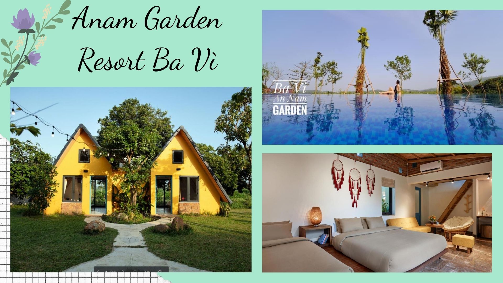 Top 24 Resort Ba Vì giá rẻ đẹp có hồ bơi quanh Hà Nội nên nghỉ dưỡng