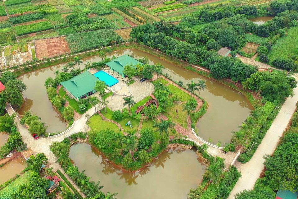 Top 5 Biệt thự villa Gia Lâm giá rẻ đẹp có hồ bơi cho thuê theo ngày