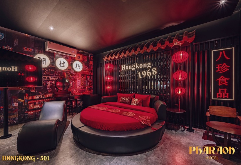 Pharaon Hotel Cống Quỳnh: khách sạn tình yêu lãng mạn cạnh phố Bùi Viện