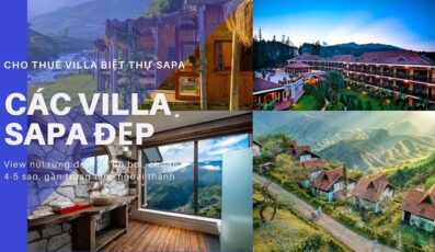Top 20 Biệt thự villa Sapa giá rẻ đẹp ở trung tâm nguyên căn có hồ bơi
