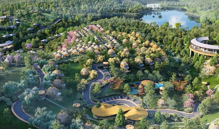 Sakana Resort Hoà Bình - Biệt thự ven hồ siêu đẹp