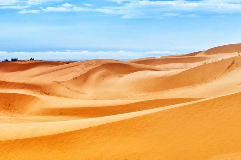 Review đồi cát vàng Mũi Né - Sa mạc huyền bí ở Phan Thiết 