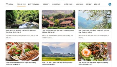 Reviewvilla.vn - Website chuyên review villa, khách sạn ở Việt Nam