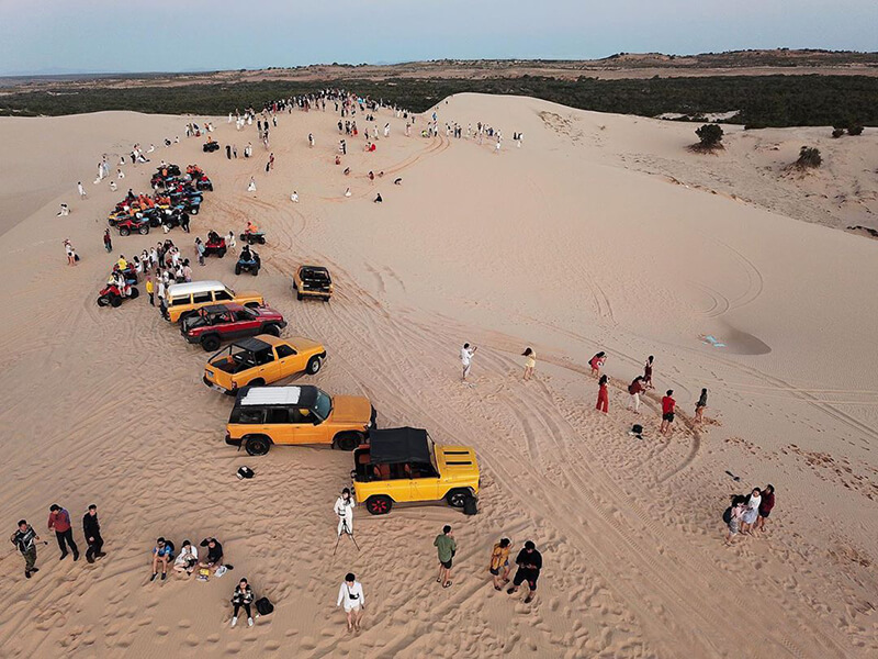 Giới thiệu Đồi cát trắng Mũi Né - Một địa điểm sống ảo lý tưởng