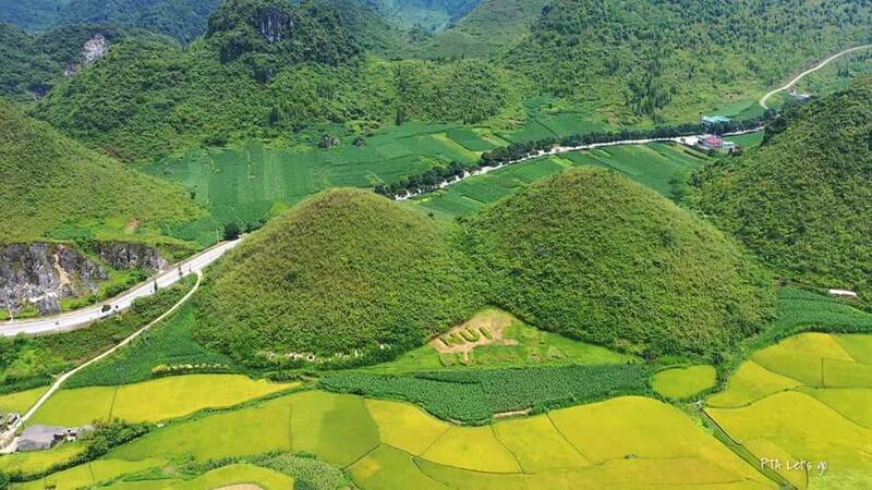 Núi đôi Quản Bạ - Một trong những kỳ quan nổi tiếng tại Hà Giang