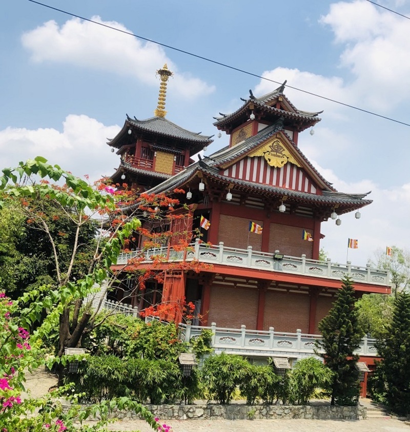 Tu viện Khánh An quận 12 - điểm đến đậm chất Nhật Bản giữa Sài Gòn