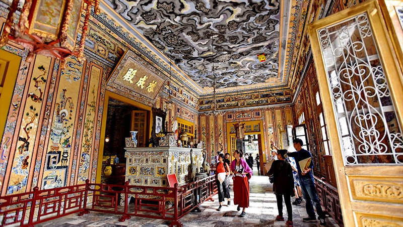 Lăng Khải Định - khám phá công trình kiến trúc nghệ thuật triều Nguyễn