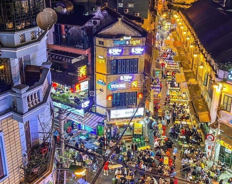 Phố Tạ Hiện - Con phố nhộn nhịp nhất trời đêm Hà Nội