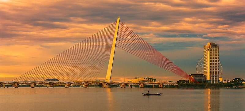 Cầu Trần Thị Lý - Cây cầu treo dây văng tuyệt đẹp của Việt Nam